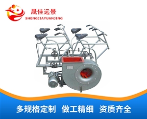 脚踏电动两用风机